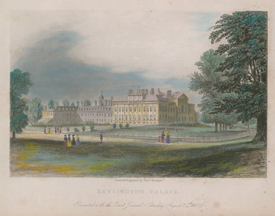 Kensington Palace, Londen door Thomas Onwhyn